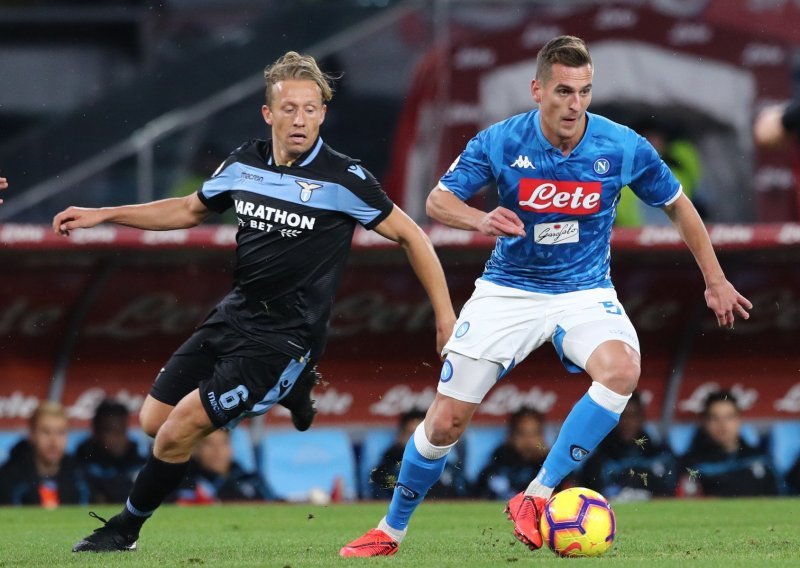 Napoli bolji od Lazija; Rog i Badelj derbi svojih momčadi odgledali s klupe za pričuve