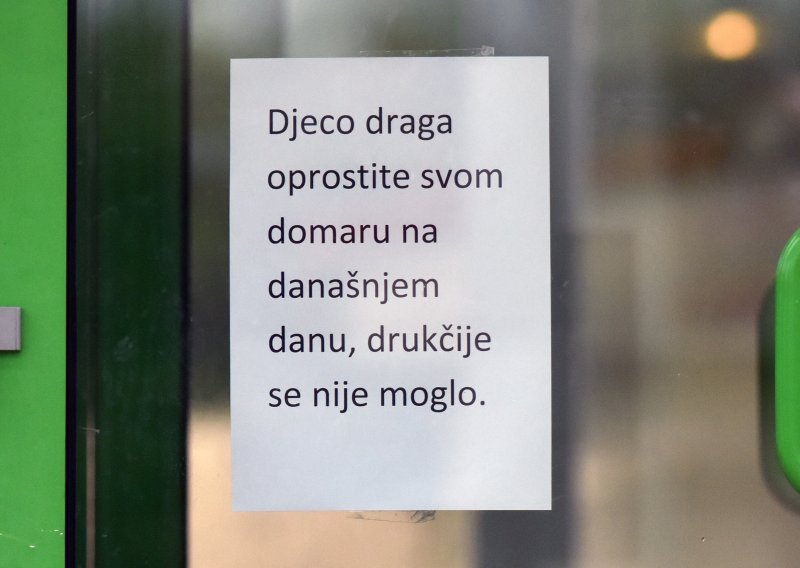 Drama u Šibeniku: Domar se jutros zaključao u školu i nikog nije puštao unutra