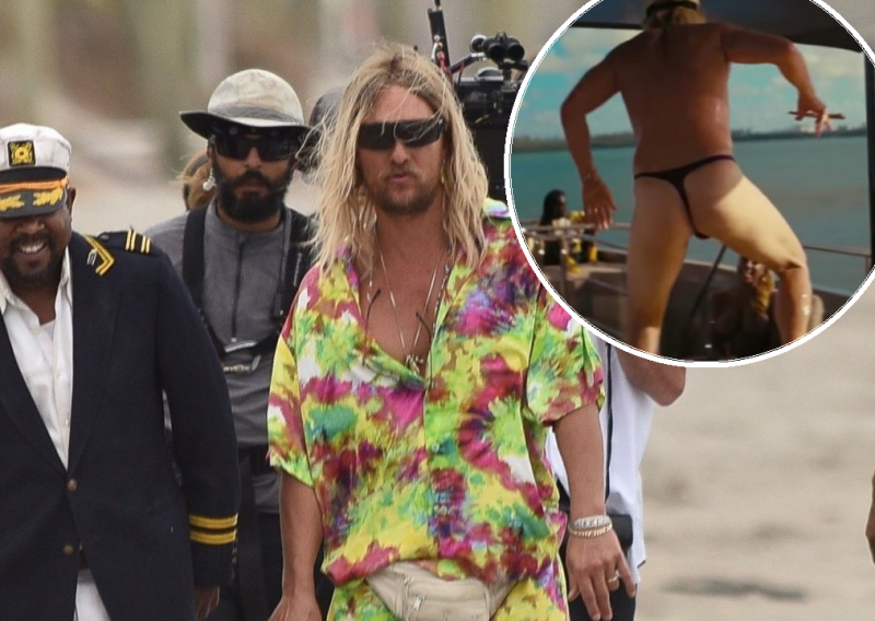 Sve za ulogu: Matthew McConaughey na luksuznoj jahti paradirao u tangama