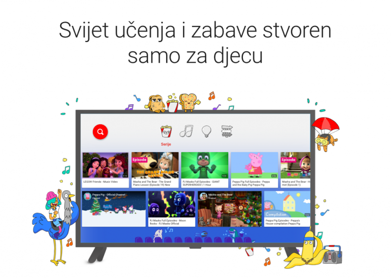 YouTube Kids stigao u Hrvatsku, evo što o tome trebate znati