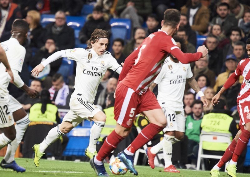 Real u Madridu bolji od Girone, iscrpljeni Modrić rano napustio igru