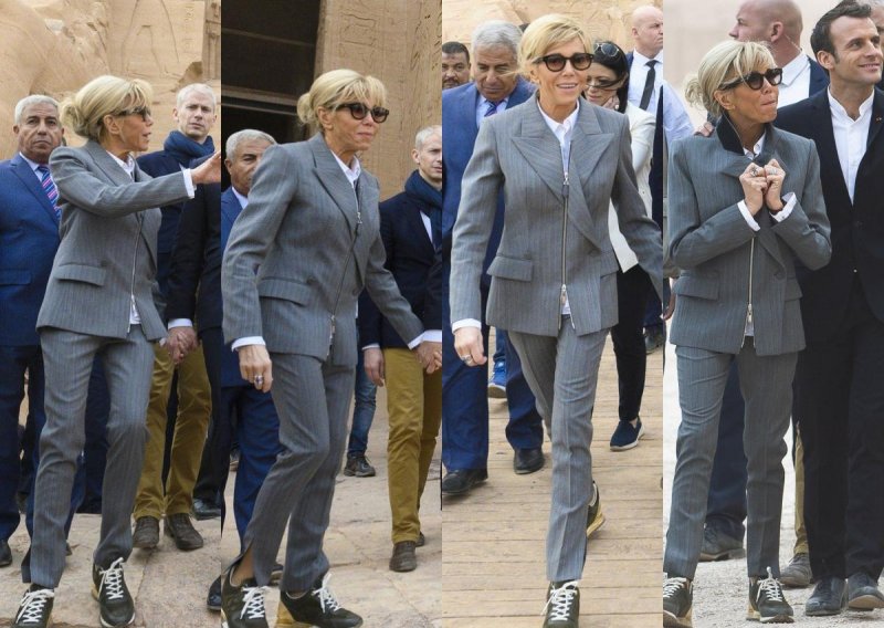 Brigitte Macron na meti kritika zbog odabira obuće