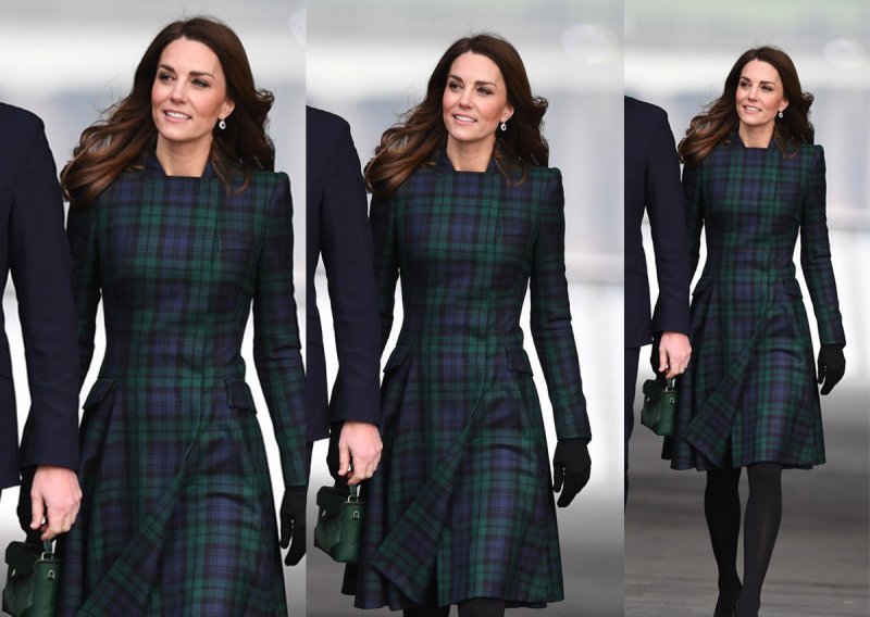 Kate Middleton već viđenu haljinu osvježila genijalnom torbicom