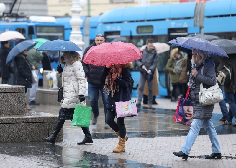 Kiša i južina tijekom vikenda uvod su u novo zahlađenje