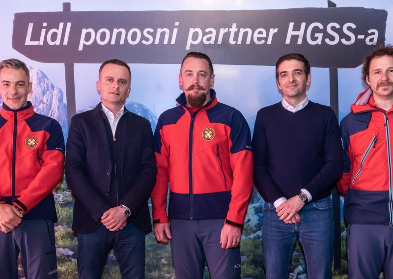 Lidl Hrvatska ponosni partner Hrvatske gorske službe spašavanja