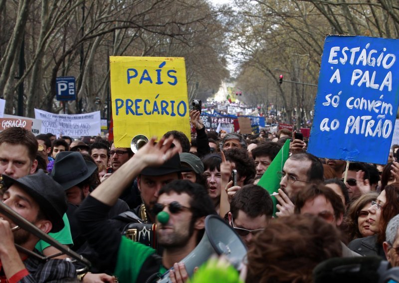 Portugalci prosvjedovali protiv štednje