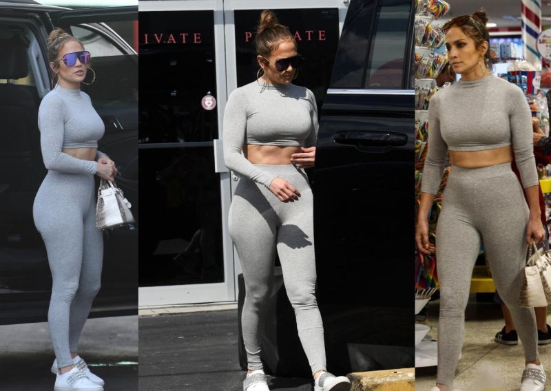 Jennifer Lopez mahnito teše figuru i pokazuje trbušnjake čak i u šetnji gradom