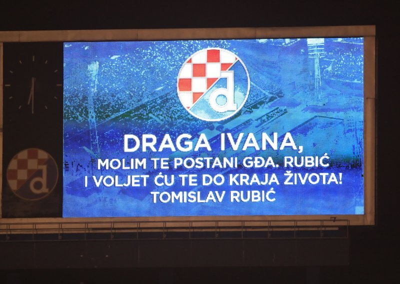 Uoči okršaja na Maksimiru na semaforu osvanula poruka koja je oduševila cijeli stadion