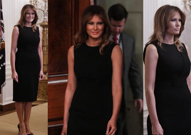 Nije ni čudo da je mala crna haljina omiljeni izbor Melanije Trump kad joj ovako dobro pristaje