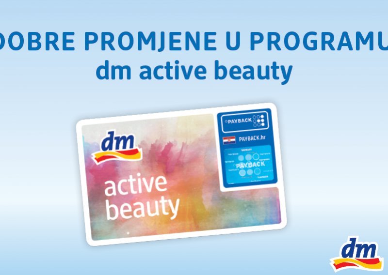 Dobre promjene u dm active beauty programu