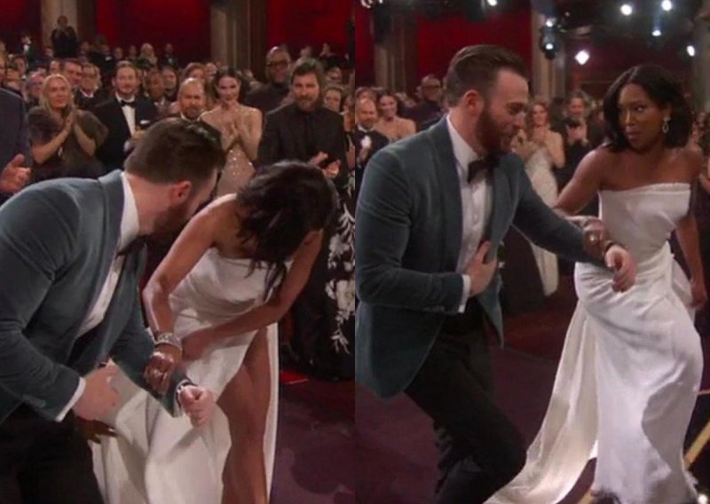 Chris Evans pokazao da kavalirstvo nije mrtvo: Brzom reakcijom spasio Reginu King od pada