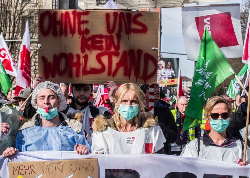 Nastavlja se štrajk radnika u javnim službama u Njemačkoj