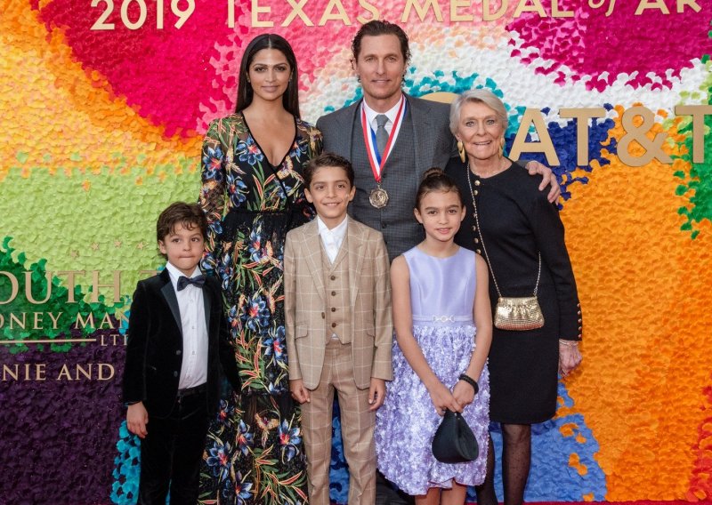 Cijela obitelj na okupu: Matthew McConaughey pokazao svoje najveće blago