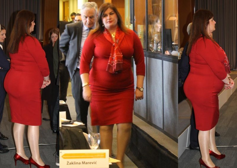 Ministrica Gabrijela Žalac u turbo uskoj haljini nadmašila samu sebe
