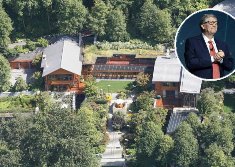 Soba s trampolinom nije jedina ekstravagancija u domu Billa Gatesa