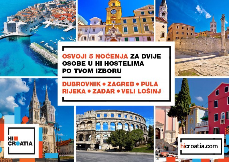 Uključi se u nagradni natječaj i osvoji do 5 noćenja u HI hostelima za dvije osobe!