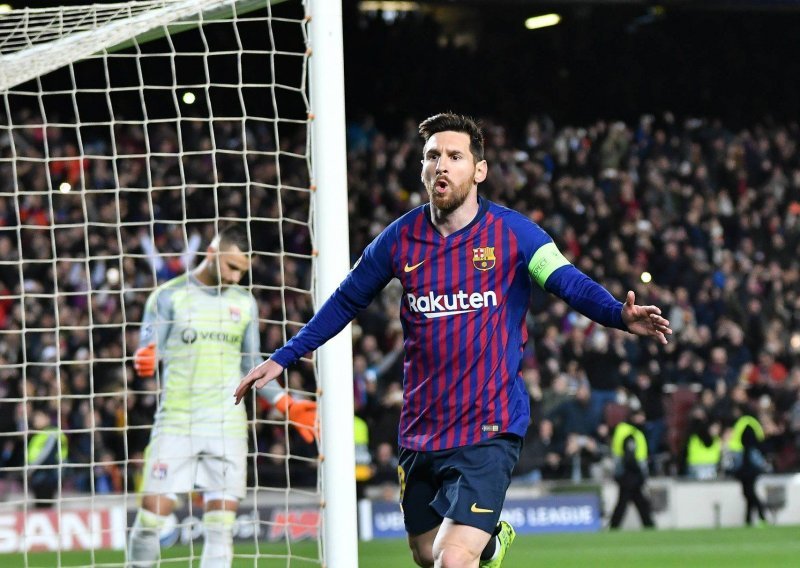 Messi predvodio Barcelonu do velike pobjede protiv Olympiquea