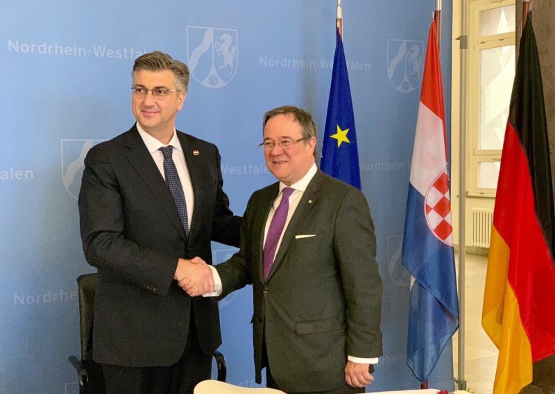 Plenković u Sjevernoj Rajni-Vestfaliji s tamošnjim premijerom o gospodarskim odnosima