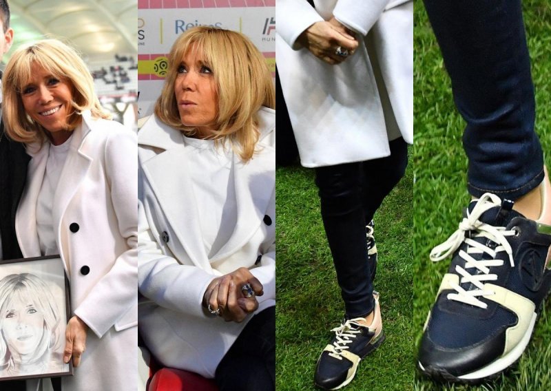 Moćni kaputi i skupocjene tenisice: Brigitte Macron ne odustaje od dobitne modne formule