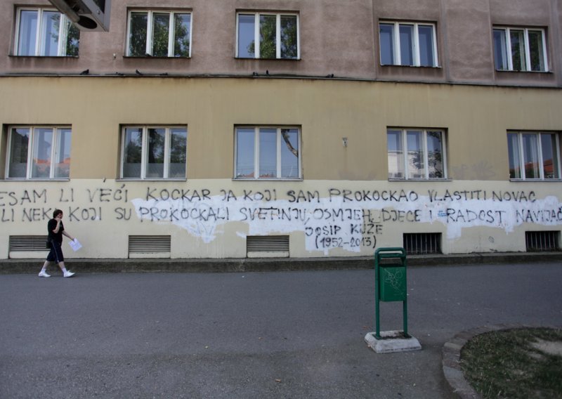 Navijačko 'evanđelje po Kužeu' u središtu Zagreba