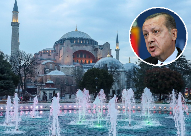 Skandalozna izjava Erdogana: Možda pretvorimo Aju Sofiju u džamiju