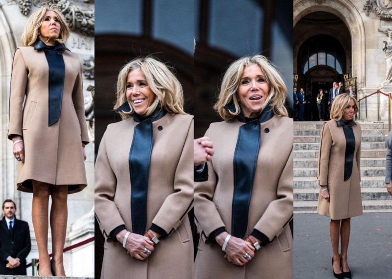 Brigitte Macron ne prestaje se hvaliti impresivnom kolekcijom kaputa