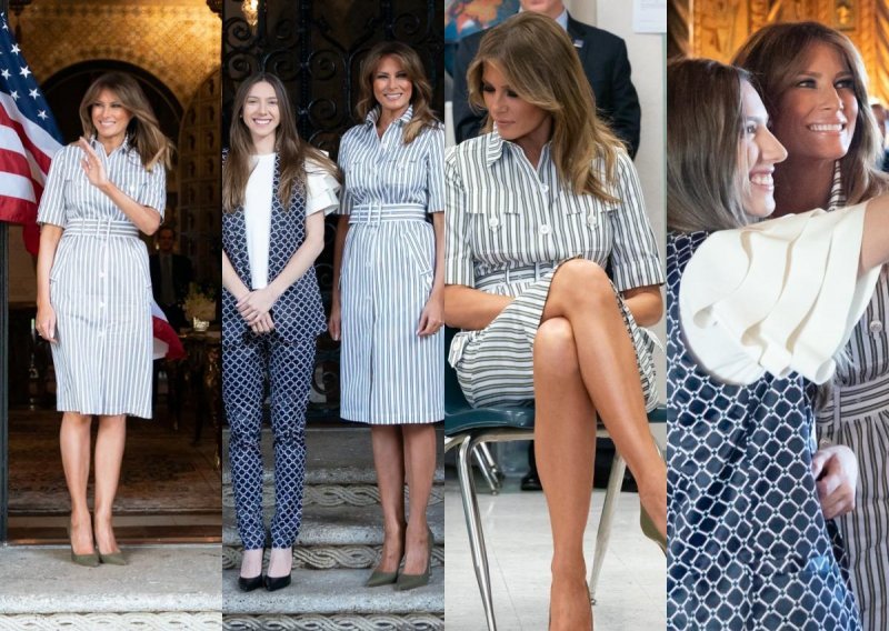 Ni Melania Trump ne može odoljeti vječnom modnom uzorku