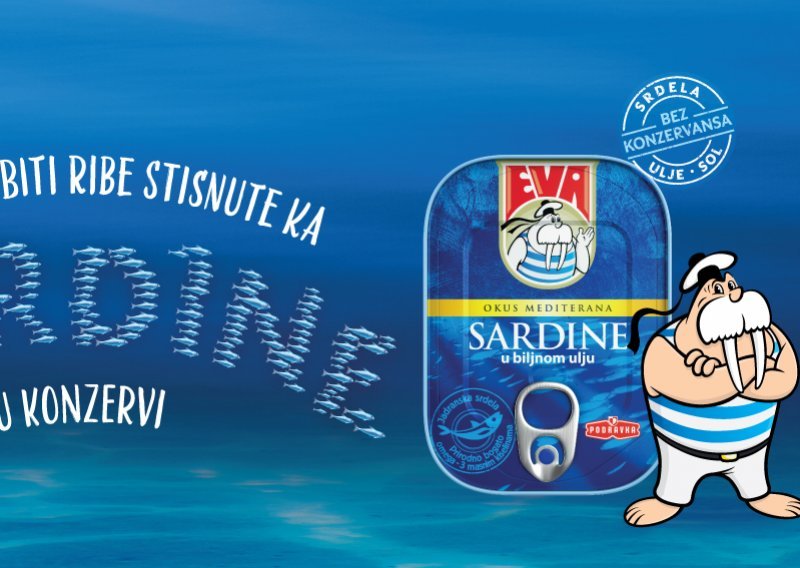 Eva sardine: Sve za ljubav što treba je riba, sol i ulje