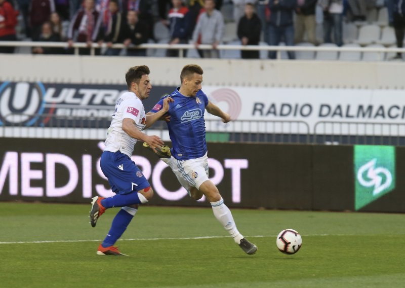 [VIDEO] Gavranović iskoristio grešku Hajdukove obrane i presudio utakmicu, Caktaš isključen u završnici