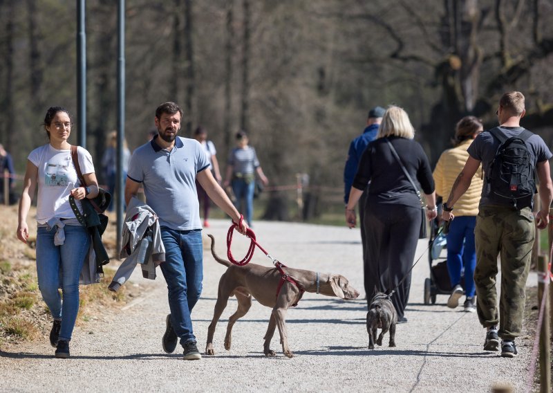 Sunčano vrijeme danas će mnoge izmamiti u šetnju, no neće potrajati dugo