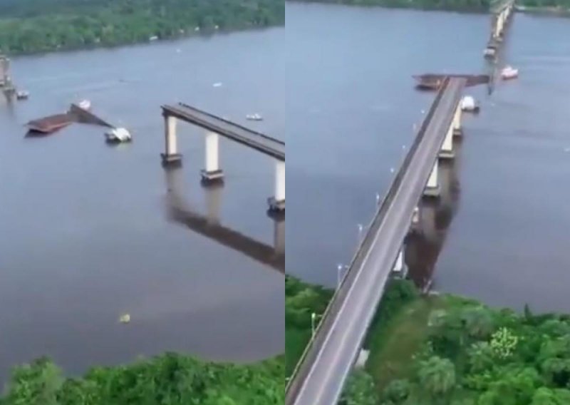 Teška nesreća u Brazilu: trajekt udario u most, ronioci traže preživjele