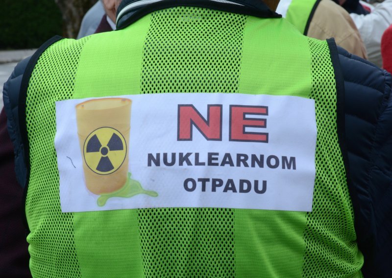Skup protiv odlagališta nuklearnog otpada na Trgovskoj gori