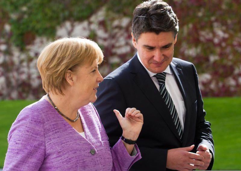 Croatian PM meets German chancellor in Berlin