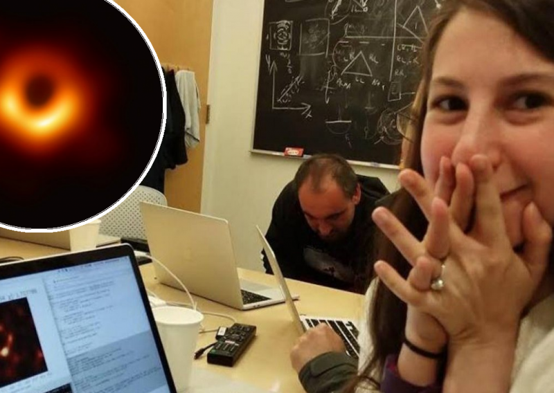 Ovo je Katie Bouman, mlada znanstvenica koja je pomogla snimiti prvu sliku crne rupe