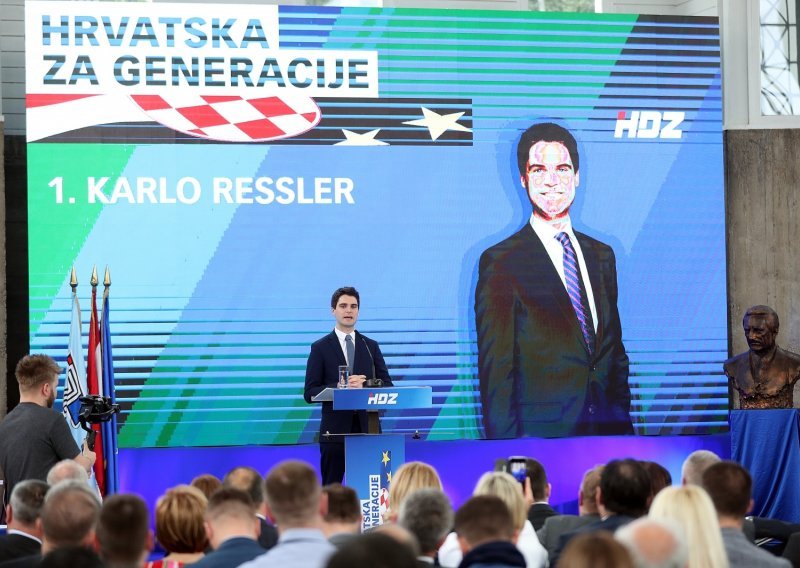 Ressler: HDZ-ovim projektima do novog razdoblja razvoja Hrvatske i EU