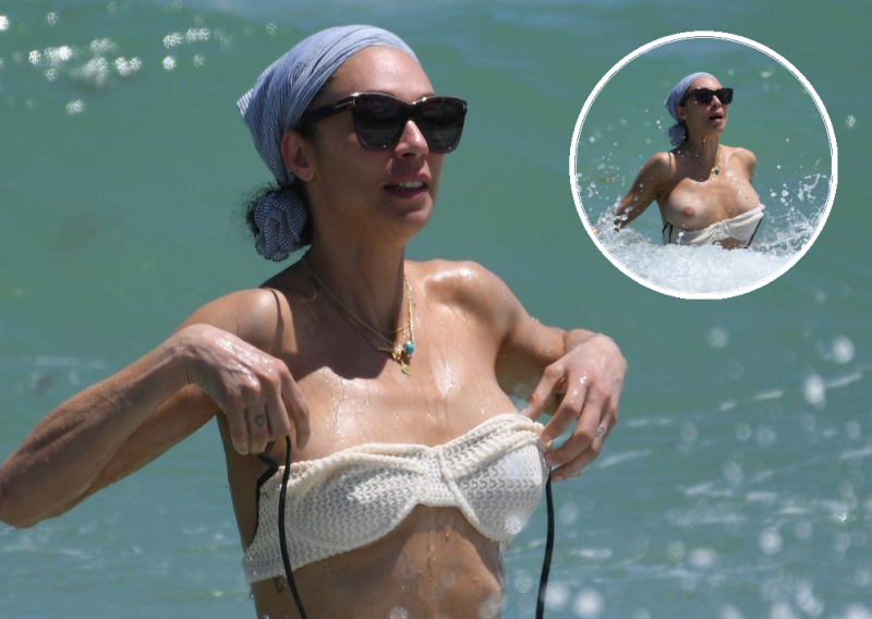 Nezgodan bikini: Bivša supruga tenisača Borisa Beckera pokazala više nego što je planirala