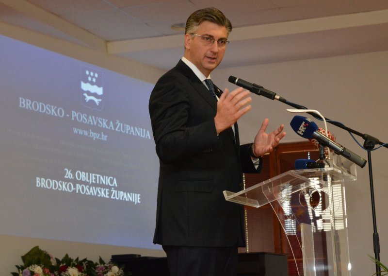 Plenković u Slavonskom Brodu - dva mosta na Savi i Luka Brod omogućit će brzi razvoj Županije