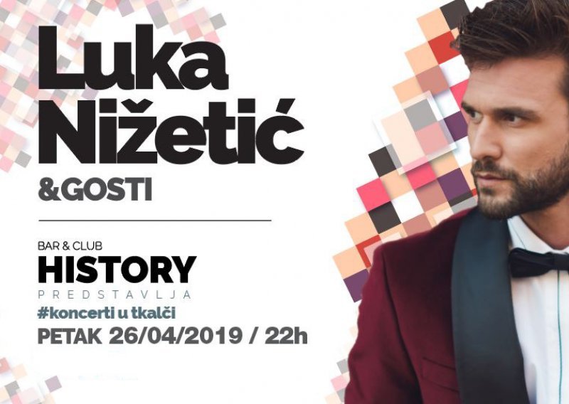 Osvojite ulaznice za koncert Luke Nižetića u Tkalči