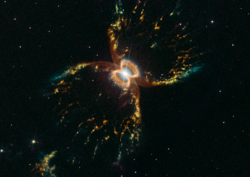 Misija Hubble slavi 29. rođendan prekrasnom slikom udaljenog binarnog sustava