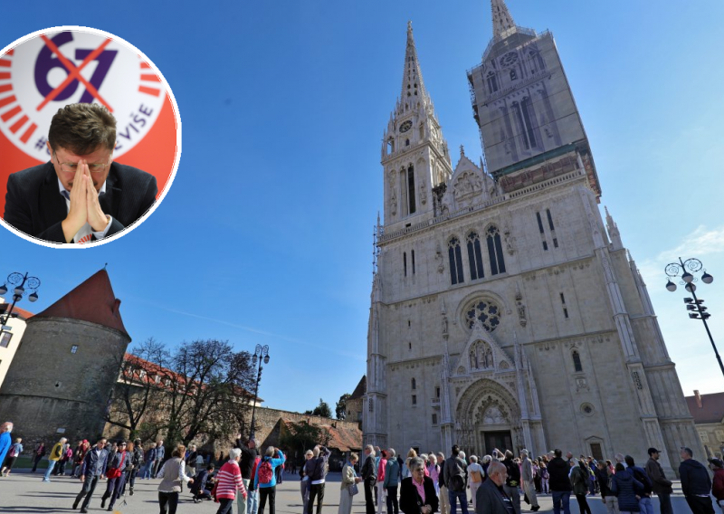 Zagrebačka nadbiskupija odbila sindikate: Ne možemo dopustiti da prikupljate potpise za referendum ispred crkava