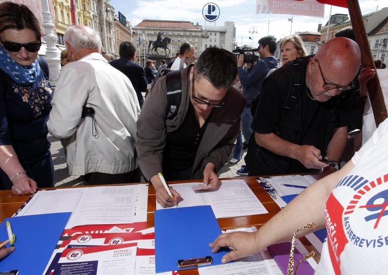 Sever o prikupljanju potpisa protiv podizanja granice za odlazak u mirovinu: Odaziv u Zagrebu više nego dobar