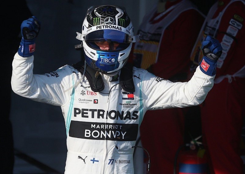 Bottas 'pole-position' pretvorio u pobjedu, a veselje Mercedesa upotpunio i Hamilton