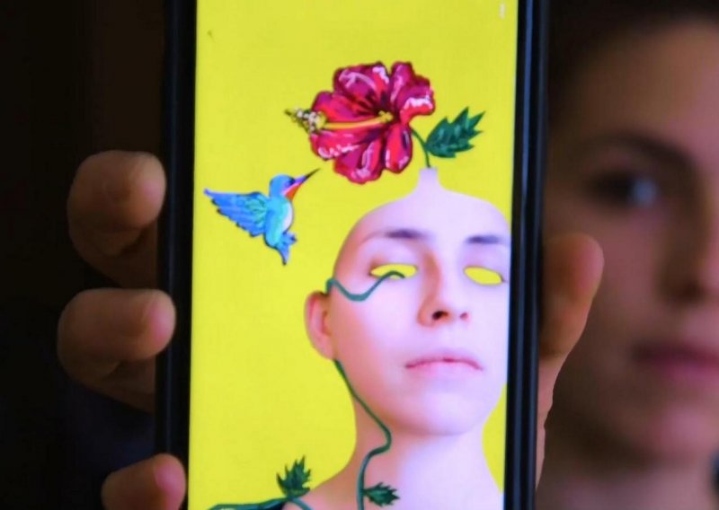 Talentirana umjetnica svoja djela stvara na Snapchatu