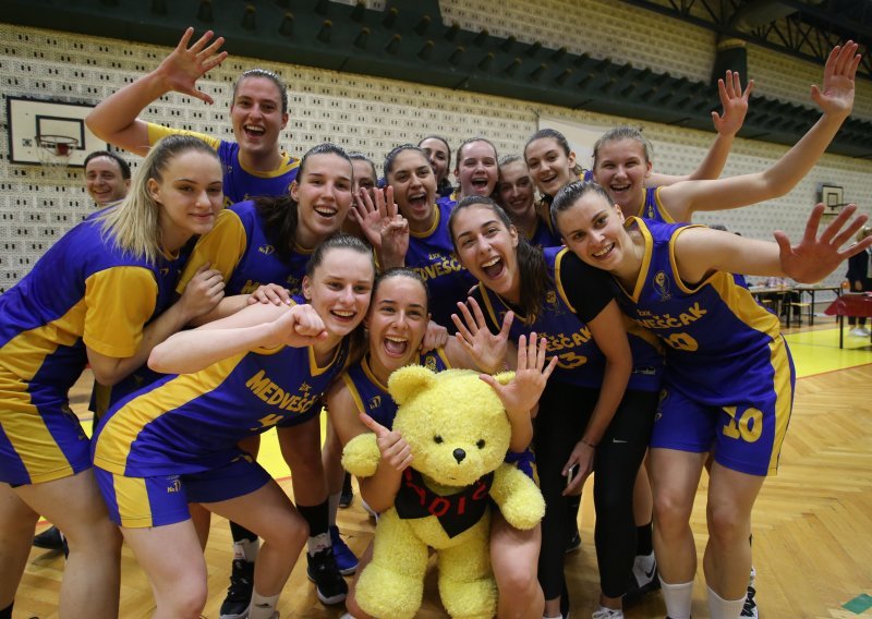 Košarkašice Meveščaka osvojile su šesti uzastopni naslov prvakinja Hrvatske