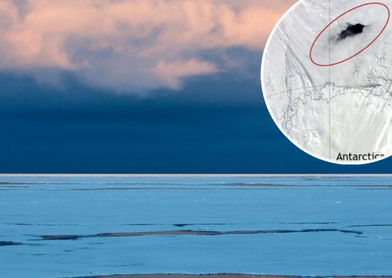 Tajanstvena rupa koja se otvara u antarktičkom ledu mogla bi promijeniti svjetsku klimu