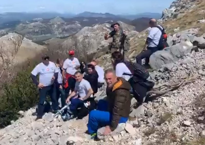 [VIDEO] Bandić se popeo na vrh Hrvatske, pogledajte zašto je to učinio