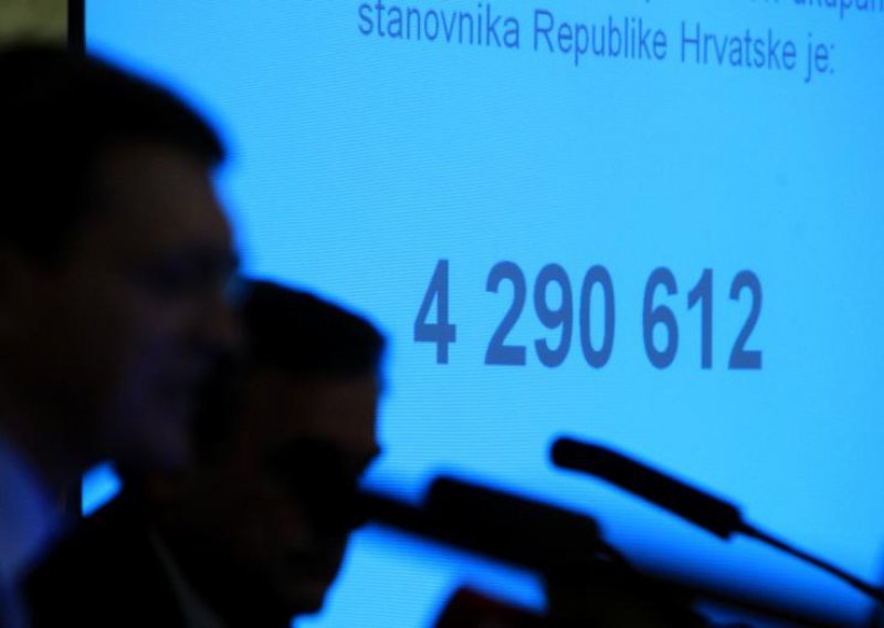 Croatia has 4,290,612 inhabitants, 2011 census shows