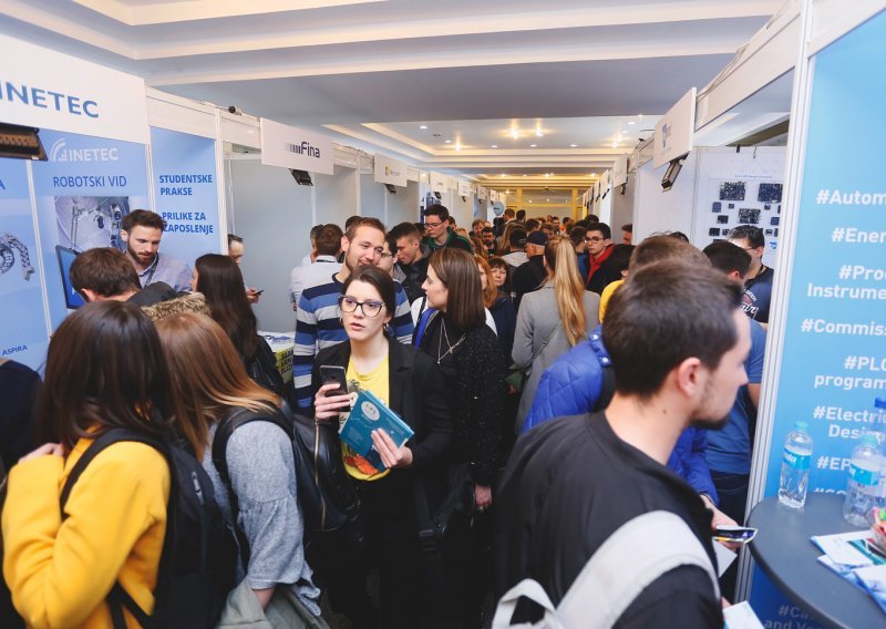 Job Fair obara sve rekorde: prvog dana više od 2000 studenata stiglo na FER u potrazi za poslom iz snova