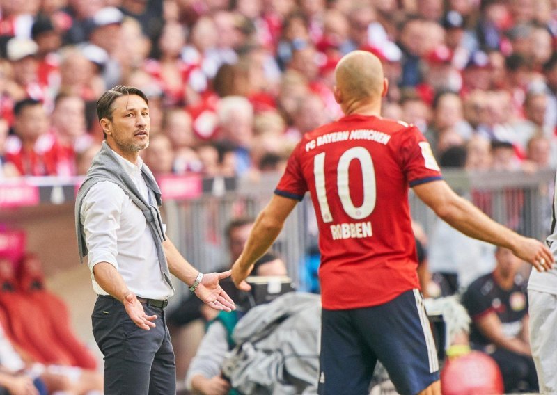 Robben si je dao oduška, pa na glavi Nike Kovača iskalio svoje oduševljenje