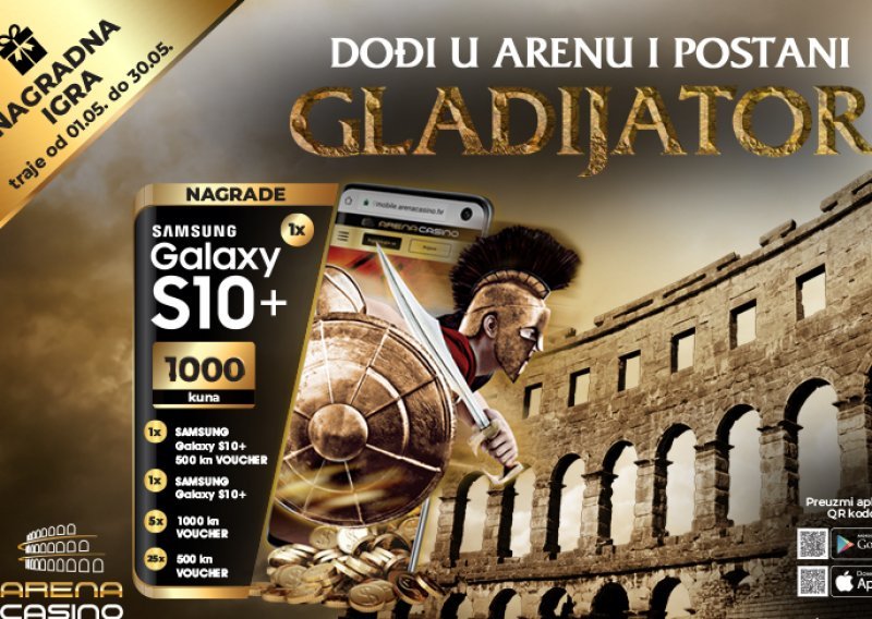 Zaigraj casino igre u najvećoj icasino Areni u Hrvatskoj i osvoji bogate nagrade!